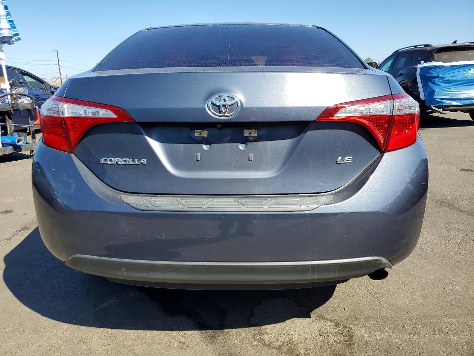 2016 Toyota Corolla VIN 5YFBURHE2GP433479 COPART salvage auction — FRONT END, Ca - Salvage Certificate, sold $4,900 on 2026-07-06 (photo 6)