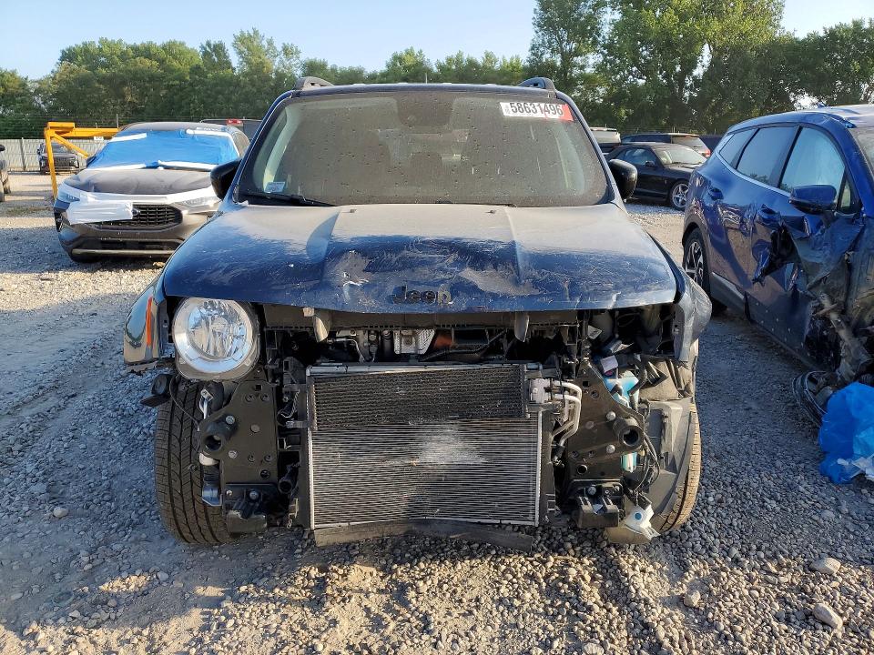 2023 Jeep Renegade VIN ZACNJDE17PPP22837 COPART salvage auction — FRONT END, Ia - Cert Of Title-Salvage Title, sold $3,500 on 2026-08-14 (photo 5)