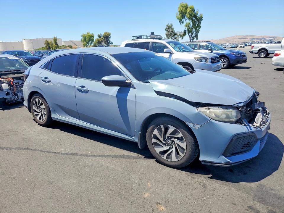 2017 Honda Civic VIN SHHFK7H29HU419883 COPART salvage auction — FRONT END, Ca - Salvage Certificate, sold $1,800 on 2026-07-08 (photo 4)