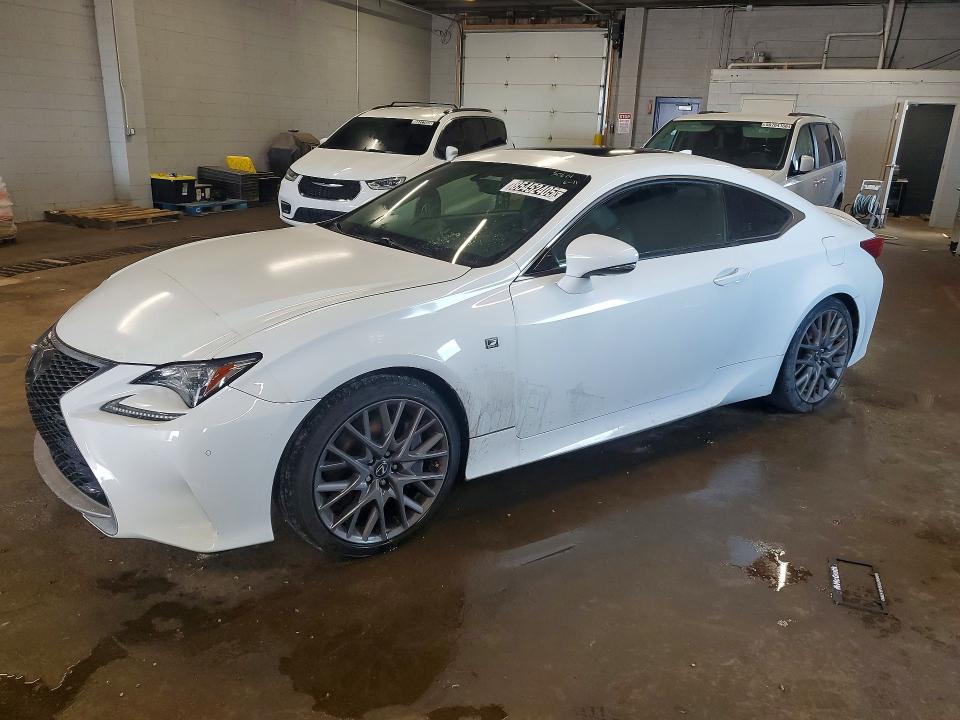 2017 Lexus Rc 200t VIN JTHHA5BC3H5005114 — COPART salvage auction photo