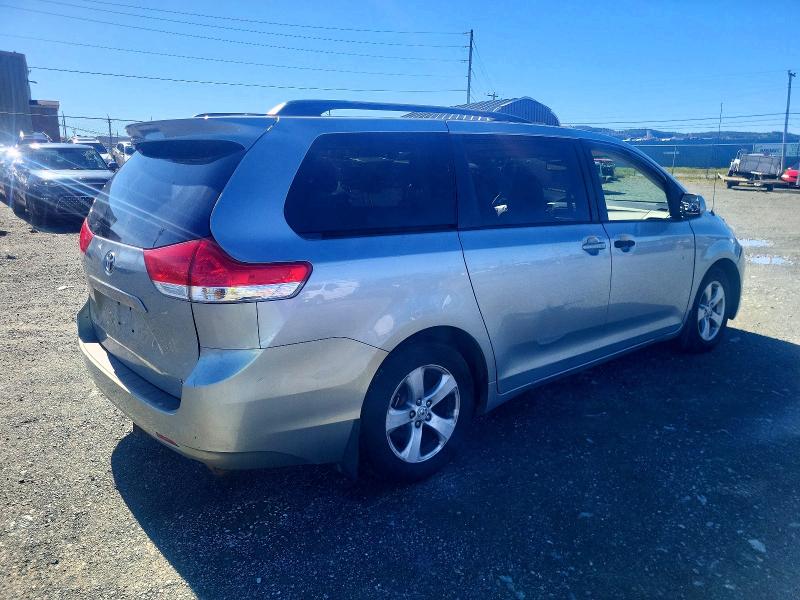 2011 Toyota Sienna VIN 5TDKK3DC6BS054721 COPART salvage auction — FRONT END, Nl - Salvage Brand, sold $1,600 on 2026-07-16 (photo 3)