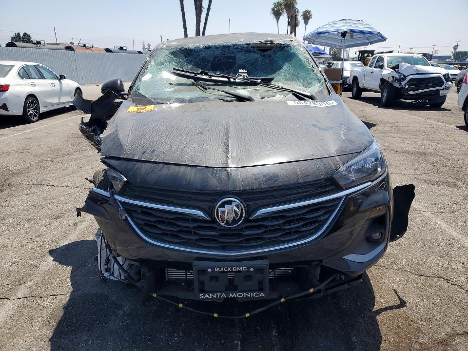 2022 Buick Encore VIN KL4MMBS22NB128360 COPART salvage auction — ROLLOVER, Ca - Salvage Certificate, sold $425 on 2026-07-02 (photo 5)