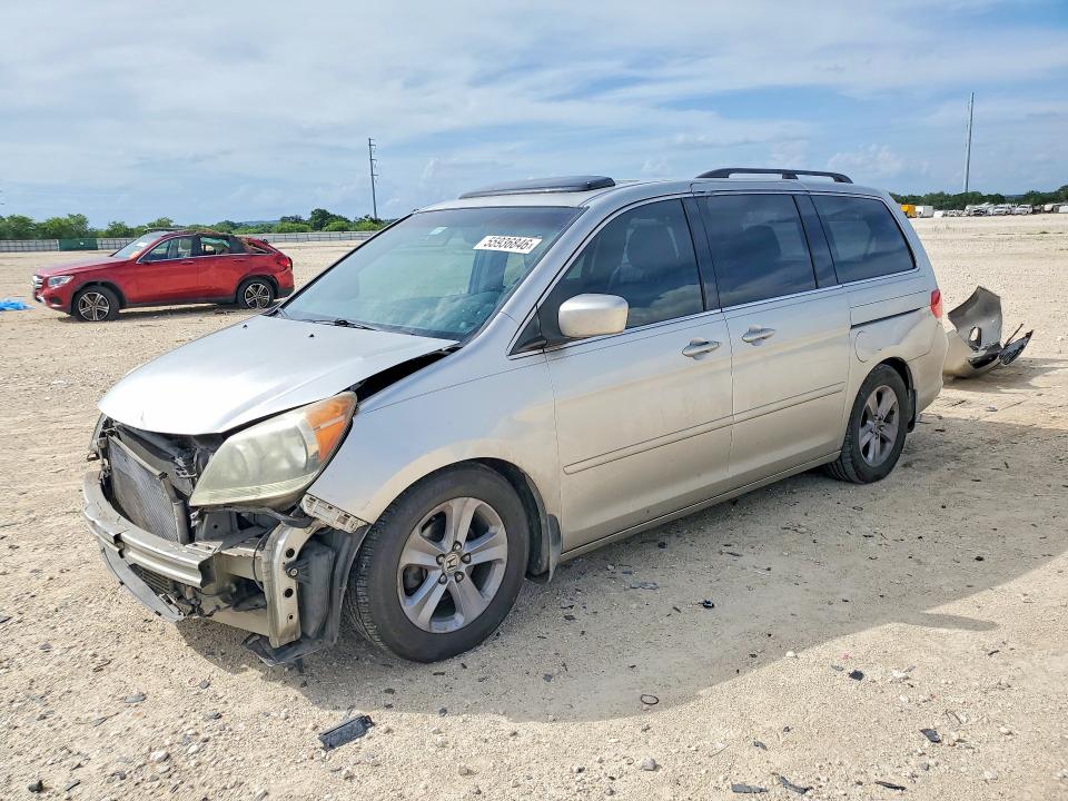 2009 Honda Odyssey VIN 5FNRL38999B012648 COPART salvage auction — FRONT END, Tx - Salvage Vehicle Title, sold $525 on 2026-07-09 (photo 1)
