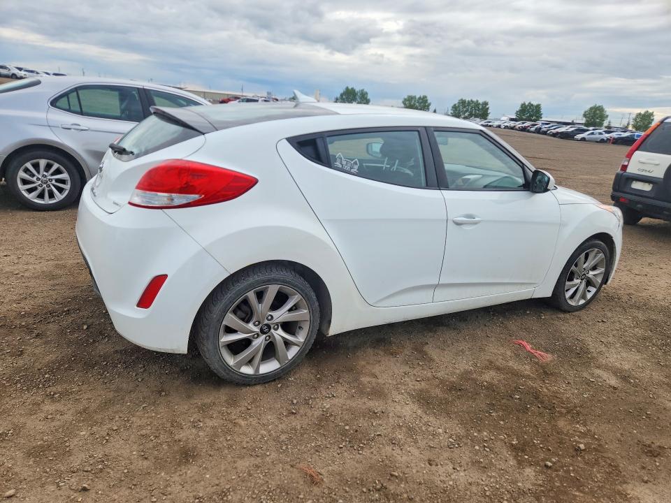 2016 Hyundai Veloster VIN KMHTC6AD7GU265456 COPART salvage auction — MECHANICAL, Ab - Bos - Active, sold $975 on 2026-07-14 (photo 3)