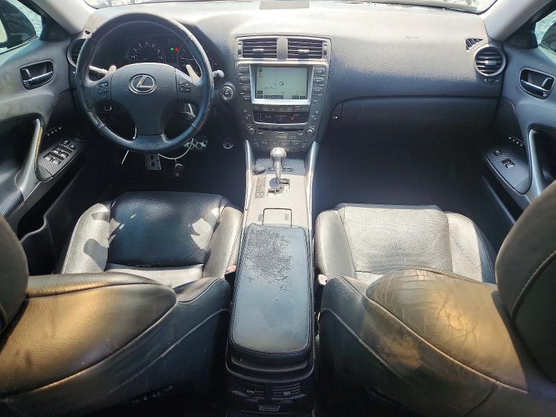 2008 Lexus Is VIN JTHBE262585017873 COPART salvage auction — REAR END, Ga - Cert Of Title-Salvage, sold $300 on 2026-07-21 (photo 8)