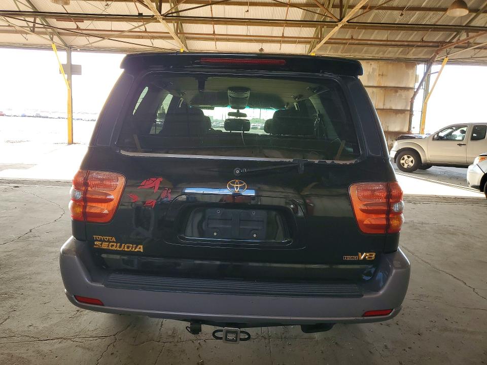 2002 Toyota Sequoia VIN 5TDZT34A82S119045 COPART salvage auction — MINOR DENT/SCRATCHES, Az - Certificate Of Title (P), sold $1,500 on 2026-07-22 (photo 6)