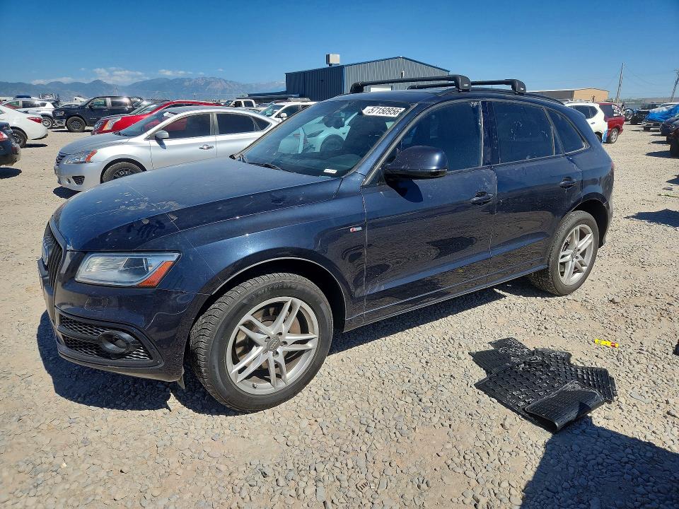 2016 Audi Q5 VIN WA1DVAFP1GA034945 COPART salvage auction — MECHANICAL, Ut - Certificate Of Title, sold $1,250 on 2026-07-10 (photo 1)