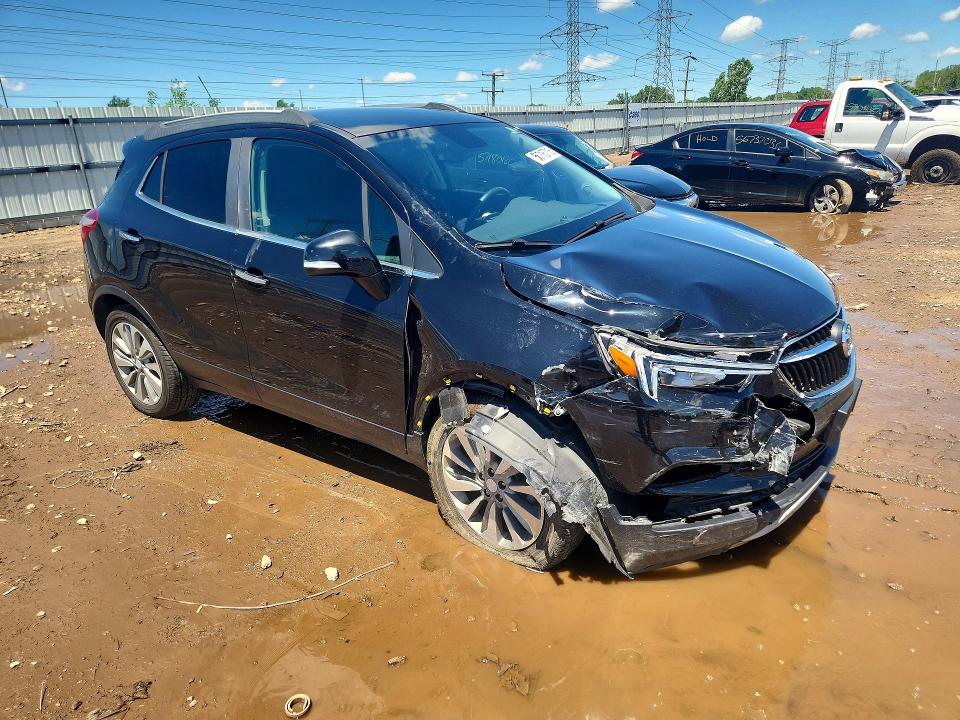 2019 Buick Encore VIN KL4CJASB7KB883157 COPART salvage auction — FRONT END, Il - Salvage Certificate, sold $1,100 on 2026-07-16 (photo 4)