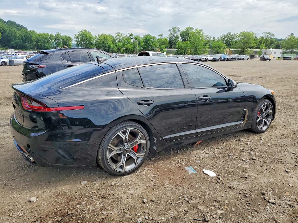 2018 Kia VIN KNAE55LC2J6038982 COPART salvage auction — SIDE, NY - MV-907A SALVAGE CERTIFICATE, sold $5,700 on 2026-07-02 (photo 3)