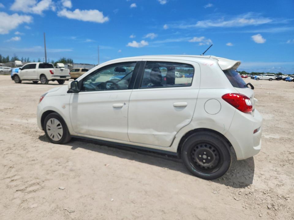 2018 Mitsubishi Mirage VIN ML32A3HJ2JH001242 COPART salvage auction — REAR END, Fl - Cert Of Title Slvg Rebuildable, sold $2,150 on 2026-07-16 (photo 2)