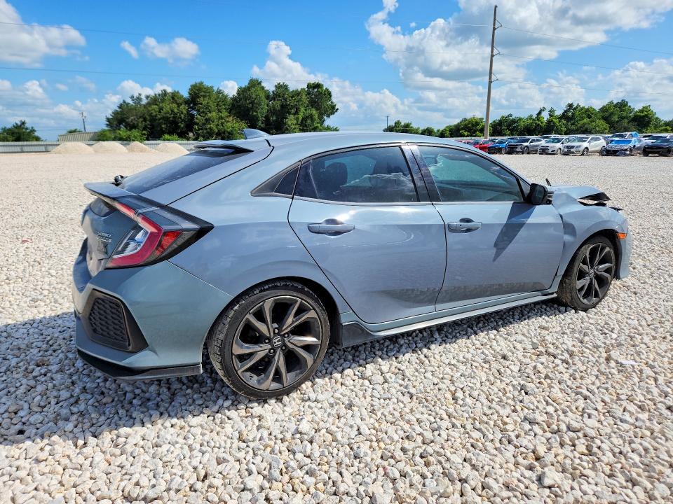 2017 Honda VIN SHHFK7H99HU222662 COPART salvage auction — FRONT END, Tx - Salvage Vehicle Title, sold $2,250 on 2026-07-30 (photo 3)