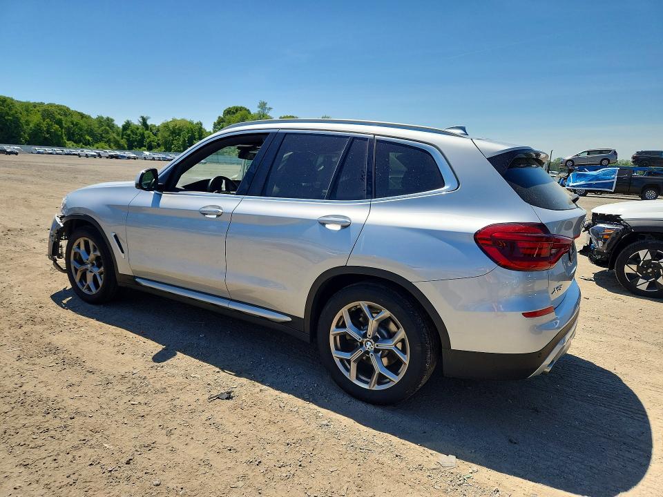 2021 BMW X3 VIN 5UXTY5C06M9H22123 COPART salvage auction — FRONT END, Ma - Cert Of Title-Salvage, sold $13,900 on 2026-07-22 (photo 2)