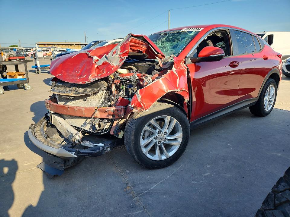 2024 Buick Envista VIN KL47LAE22RB182124 COPART salvage auction — FRONT END, Tx - Certificate Of Title, sold $2,400 on 2026-07-02 (photo 1)