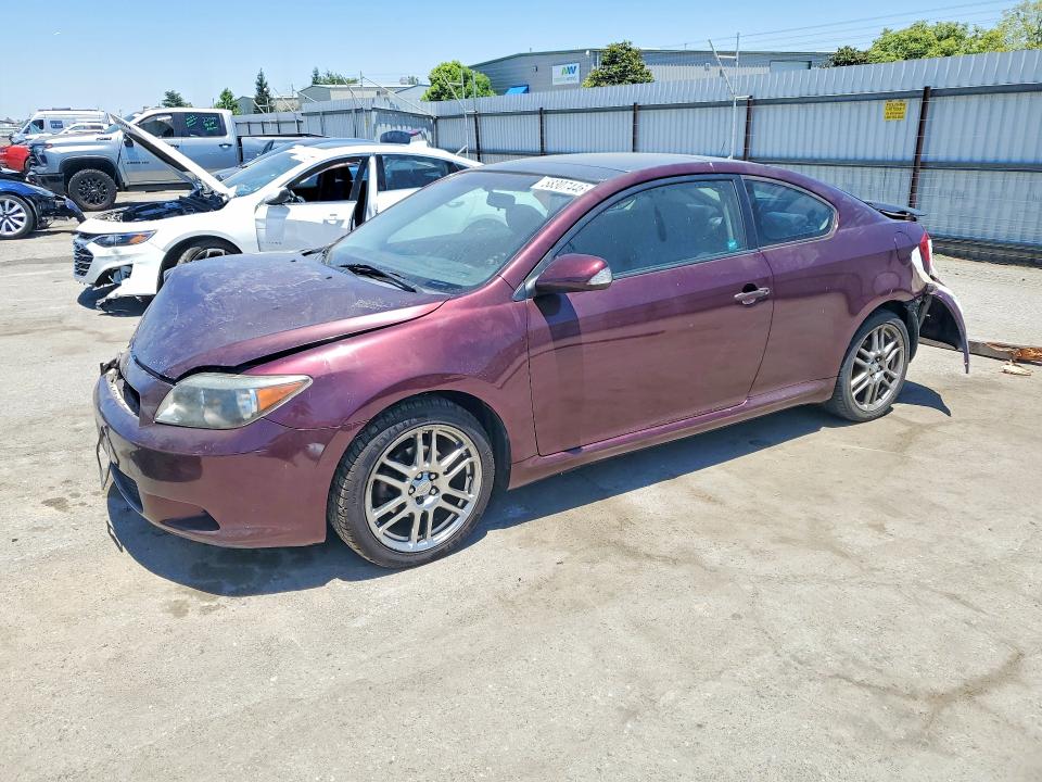 2007 Scion Tc VIN JTKDE177X70192204 COPART salvage auction — FRONT END, CA - SALVAGE CERTIFICATE, sold $275 on 2026-08-21 (photo 1)
