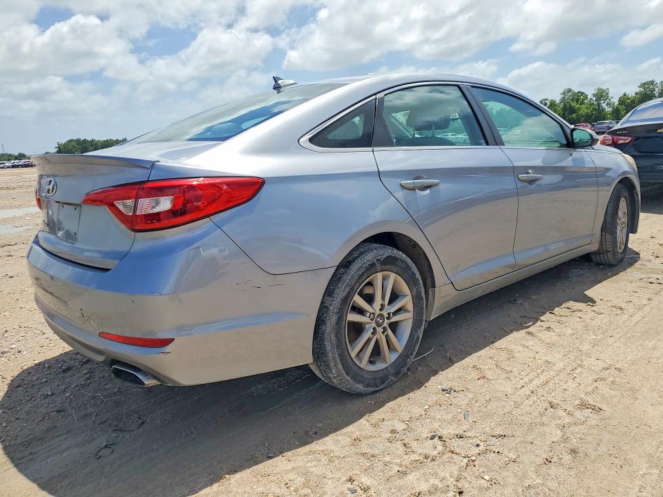 2017 Hyundai Sonata VIN 5NPE24AF3HH526535 COPART salvage auction — MINOR DENT/SCRATCHES, Tx - Certificate Of Title, sold $1,350 on 2026-07-02 (photo 3)