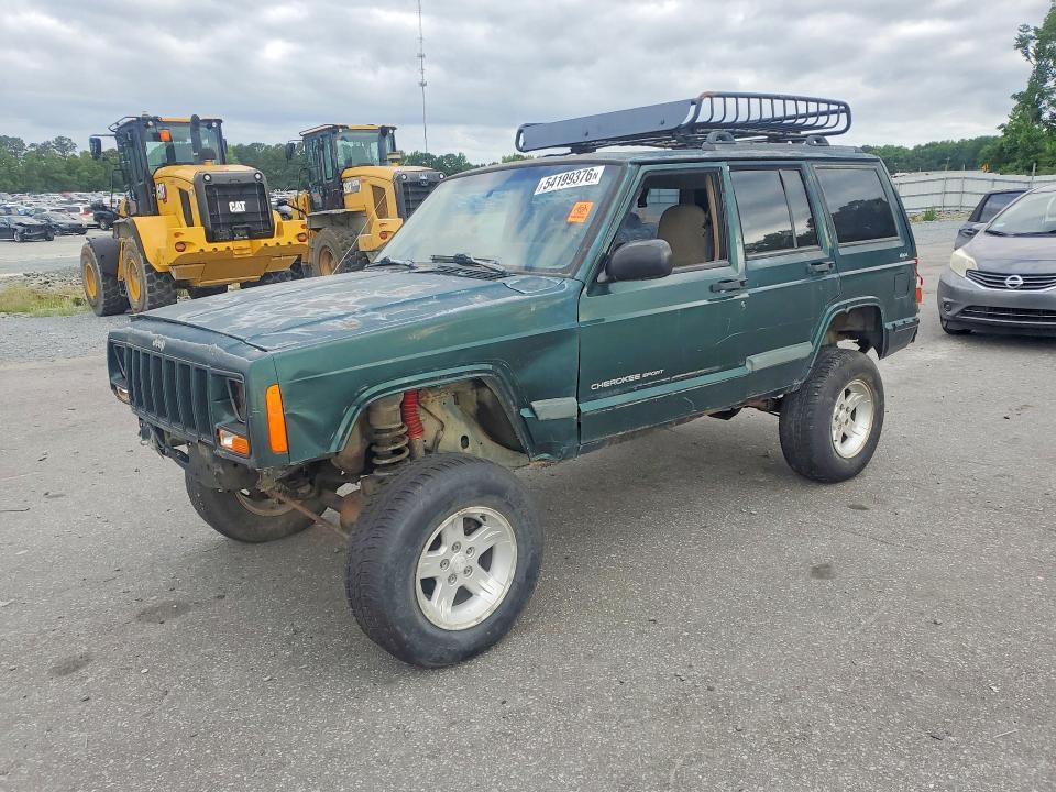 1999 Jeep Cherokee VIN 1J4FF68S9XL530214 COPART salvage auction — FRONT END, Wy - Non Public Clean Title, sold $275 on 2026-07-09 (photo 1)