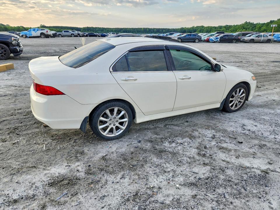 2007 Acura Tsx VIN JH4CL96977C013298 COPART salvage auction — REAR END, Sc - Cert Of Title-Salvage, sold $650 on 2026-07-15 (photo 3)