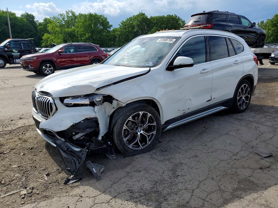 2020 BMW VIN WBXJG9C01L5P78043 COPART salvage auction — FRONT END, Ny - Mv-907A Salvage Certificate, sold $3,300 on 2026-07-28 (photo 1)