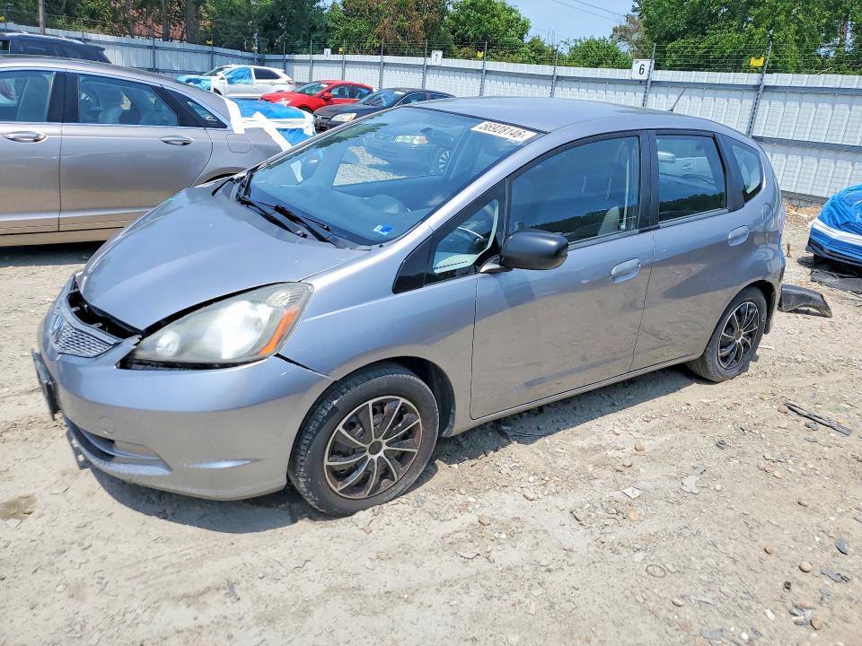 2009 Honda Fit VIN JHMGE882X9S006568 COPART salvage auction — FRONT END, Va - Cert Of Title - Salvage, sold $1,000 on 2026-07-07 (photo 1)