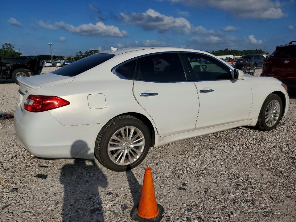 2011 Infiniti M VIN JN1BY1AR3BM373262 COPART salvage auction — FRONT END, Tx - Certificate Of Title, sold $375 on 2026-07-28 (photo 3)