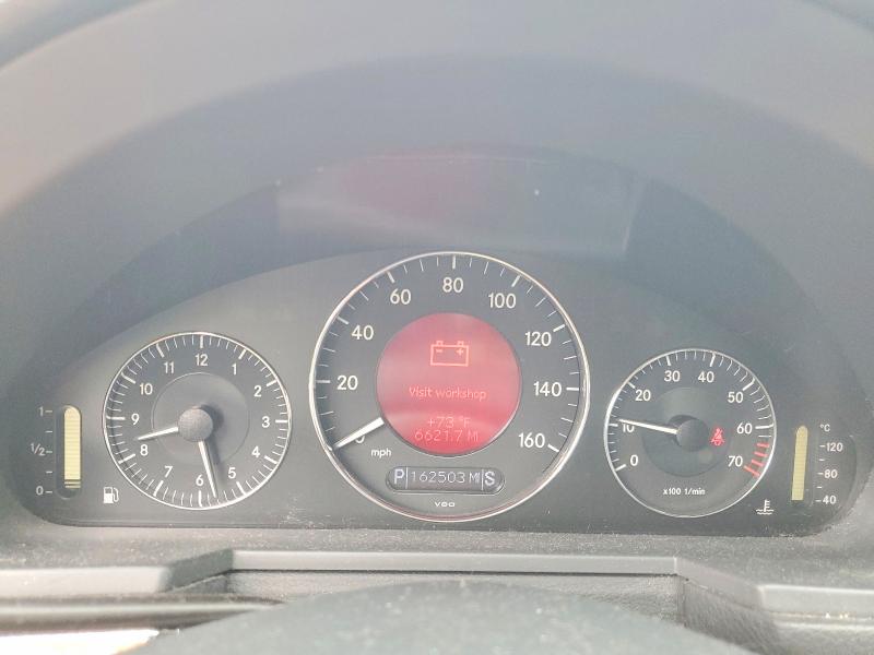 2006 Mercedes-benz E-klasse VIN WDBUF87J06X206317 COPART salvage auction — FRONT END, Ga - Cert Of Title-Salvage, sold $725 on 2026-07-24 (photo 9)