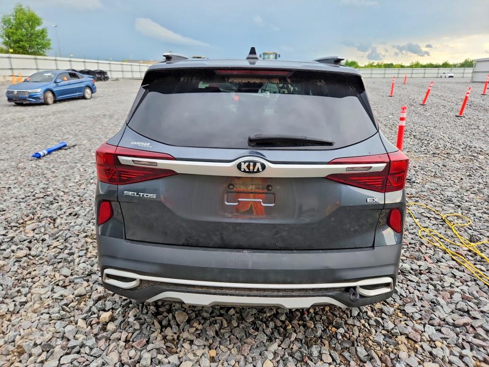 2021 Kia Seltos VIN KNDERCAA5M7183820 COPART salvage auction — FRONT END, Wi - Cert Of Title-Salvage Vehicle, sold $4,850 on 2026-07-20 (photo 6)
