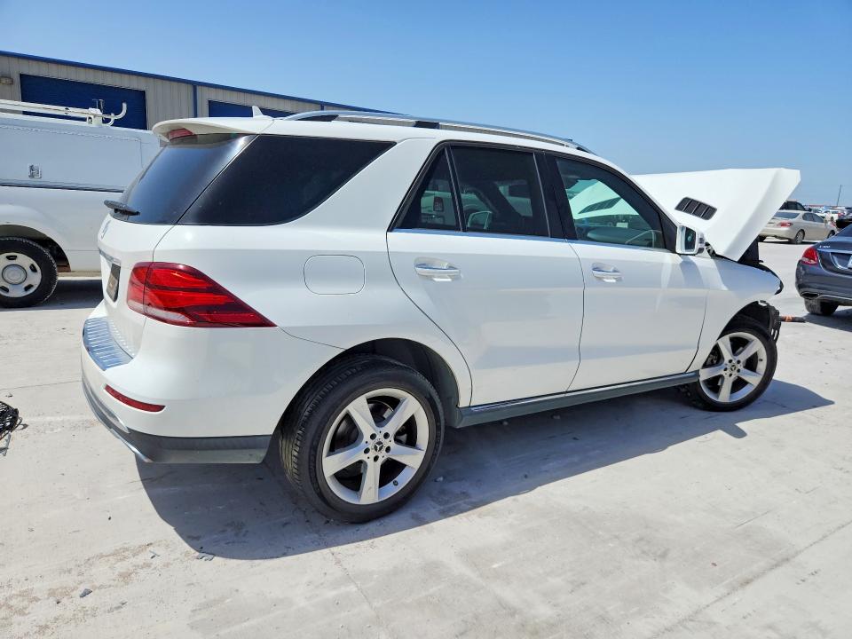2018 Mercedes-benz Gle VIN 4JGDA5JB9JB102751 COPART salvage auction — FRONT END, Tx - Salvage Vehicle Title, sold $4,000 on 2026-08-21 (photo 3)