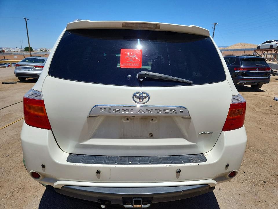 2010 Toyota Highlander VIN 5TDDK3EHXAS003949 COPART salvage auction — FRONT END, NM - CERT OF TITLE-SALVAGE, sold $1,200 on 2026-07-16 (photo 6)