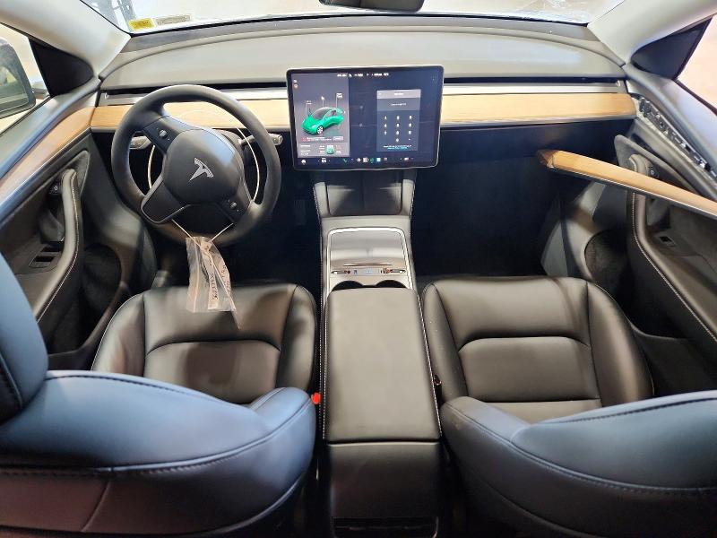 2024 Tesla Model y VIN 7SAYGDEE9RA238745 COPART salvage auction — SIDE, Ny - Mv-907A Salvage Certificate, sold $11,900 on 2026-07-20 (photo 8)