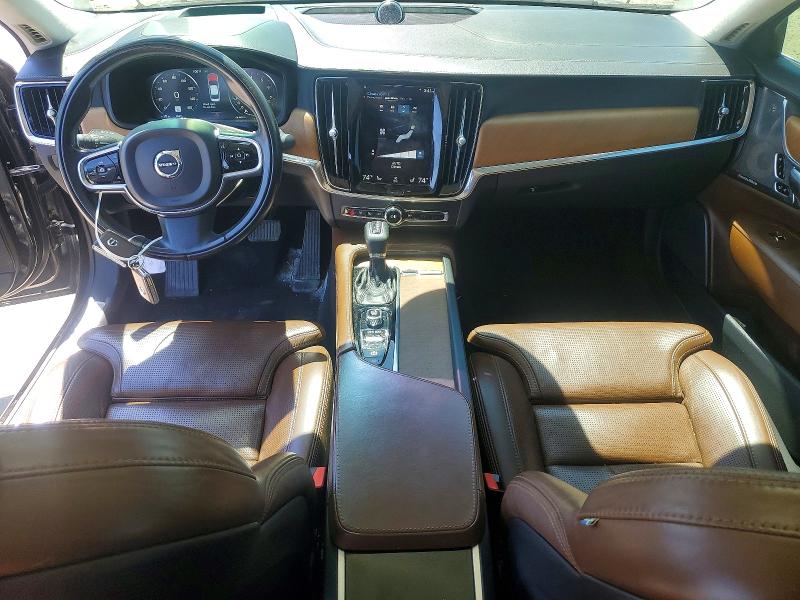 2018 Volvo S90 VIN LVY992MLXJP031903 COPART salvage auction — FRONT END, MI - CERT OF TITLE-SALVAGE VEHICLE, sold $8,200 on 2026-07-07 (photo 8)