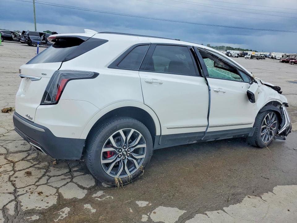 2025 Cadillac Xt5 VIN 1GYKNGRS4SZ153092 COPART salvage auction — FRONT END, Tn - Salvage Certificate, sold $2,850 on 2026-09-12 (photo 3)
