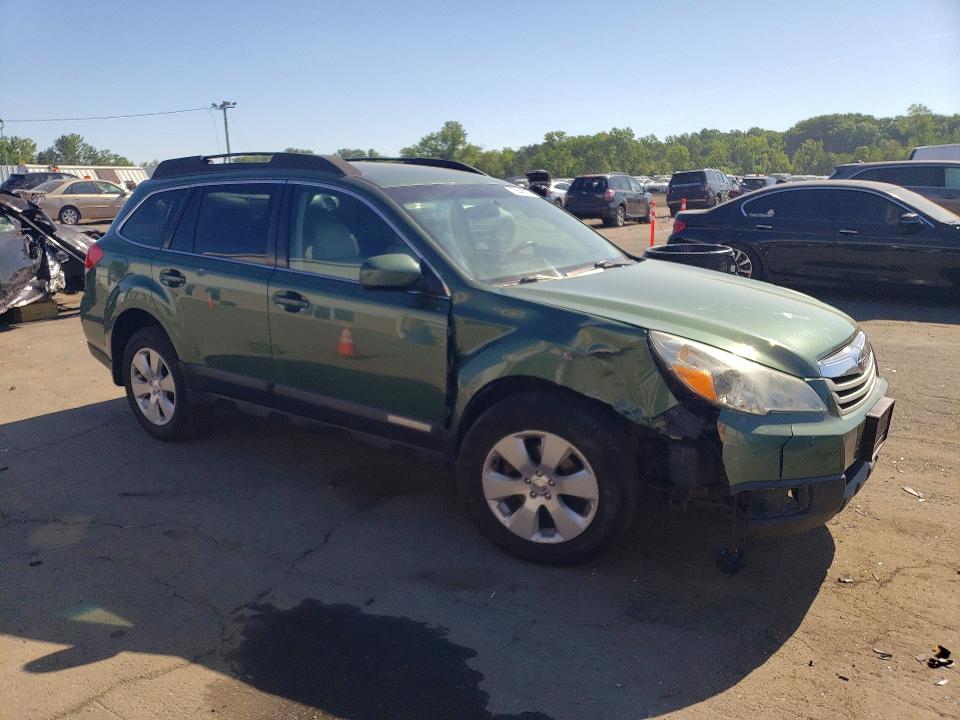 2011 Subaru Outback VIN 4S4BRBCC7B3444814 COPART salvage auction — FRONT END, CT - CERT OF TITLE-SALVAGE, sold $550 on 2026-07-02 (photo 4)