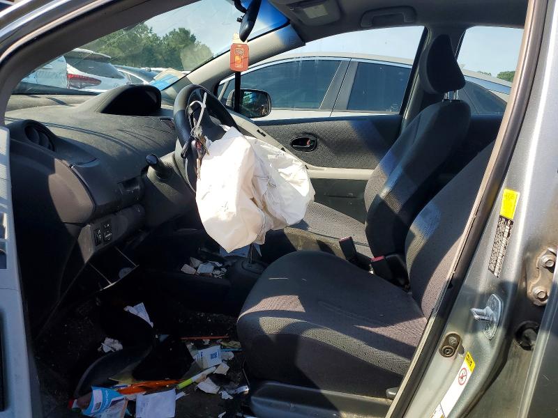 2011 Toyota Yaris VIN JTDKT4K35B5327353 COPART salvage auction — FRONT END, Md - Cert Of Salvage > 75% Damage, sold $625 on 2026-07-14 (photo 7)