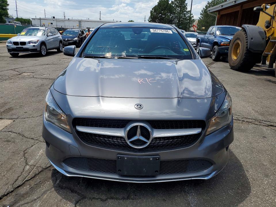 2018 Mercedes-benz VIN WDDSJ4GB6JN693056 COPART salvage auction — REAR END, Co - Public - Salvage Title, sold $4,250 on 2026-08-04 (photo 5)