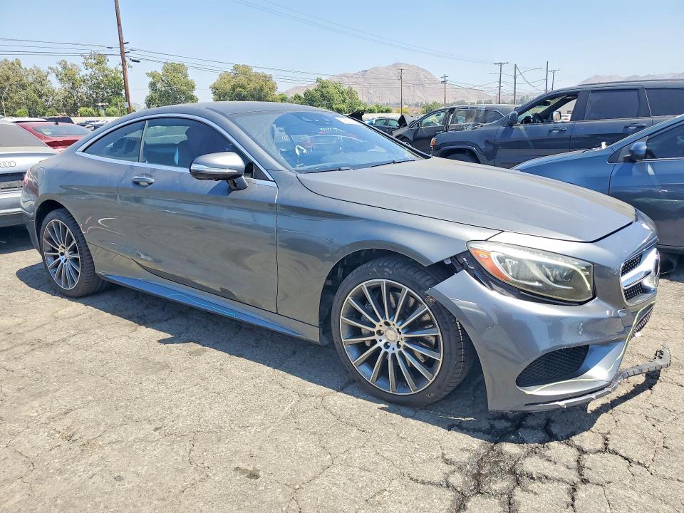 2016 Mercedes-benz VIN WDDXJ8FB6GA017124 COPART salvage auction — FRONT END, Ca - Salvage Certificate, sold $23,200 on 2026-07-02 (photo 4)