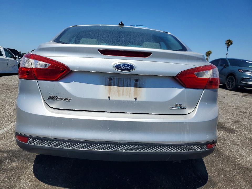 2014 Ford Focus VIN 1FADP3F20EL124322 COPART salvage auction — FRONT END, Ca - Salvage Certificate, sold $275 on 2026-07-02 (photo 6)