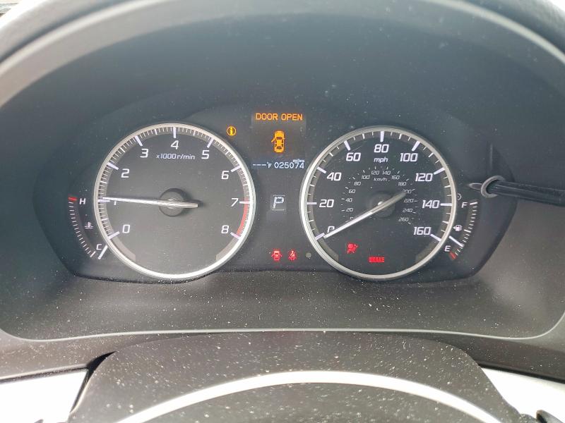 2018 Acura VIN 19UDE2F74JA005217 COPART salvage auction — FRONT END, Pa - Certificate Of Salvage, sold $3,850 on 2026-07-02 (photo 9)