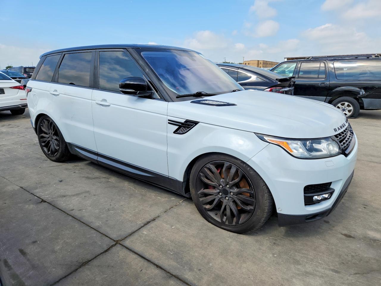 2016 Land Rover Range Rover Sport VIN SALWR2EF8GA595105 COPART salvage auction — Normal Wear, TX - CERTIFICATE OF TITLE, sold $4,900 on 2026-07-03 (photo 4)