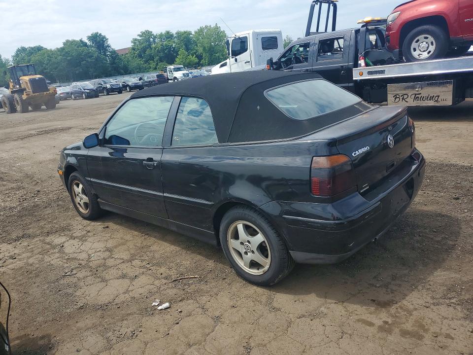 1999 Volkswagen Cabrio VIN 3VWDB61E4XM811538 COPART salvage auction — SIDE, CT - BILL OF SALE-SALVAGE, sold $475 on 2026-07-02 (photo 2)
