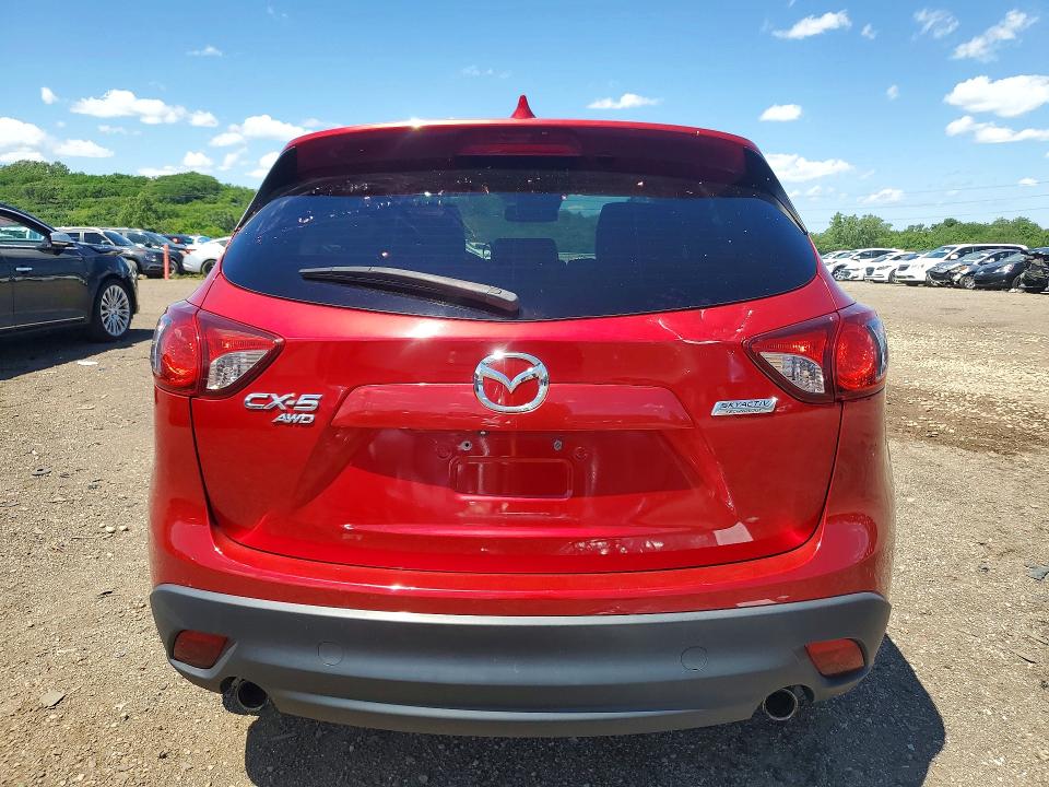 2014 Mazda Cx-5 VIN JM3KE4CY0E0326897 COPART salvage auction — FRONT END, Il - Salvage Certificate, sold $3,150 on 2026-07-17 (photo 6)