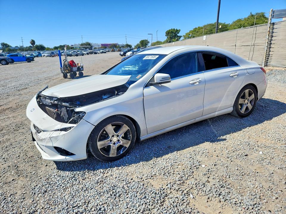 2016 Mercedes-benz VIN WDDSJ4EB0GN344695 COPART salvage auction — FRONT END, Ca - Salvage Certificate, sold $2,000 on 2026-08-03 (photo 1)