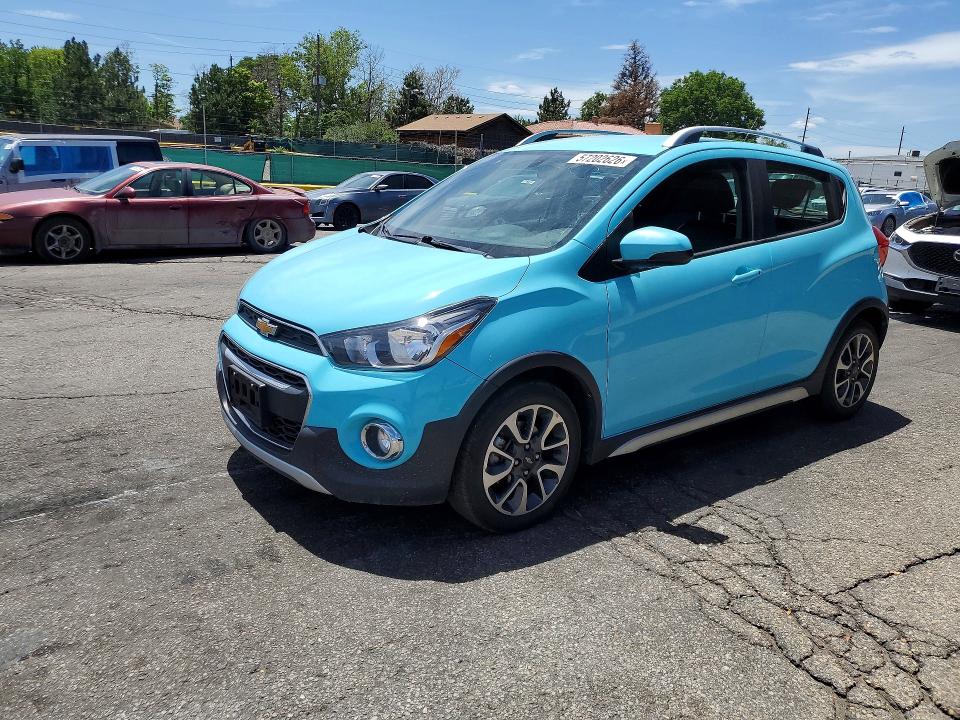 2021 Chevrolet Spark VIN KL8CH6SA1MC227659 COPART salvage auction — HAIL, Co - Certificate Of Title, sold $675 on 2026-07-28 (photo 1)