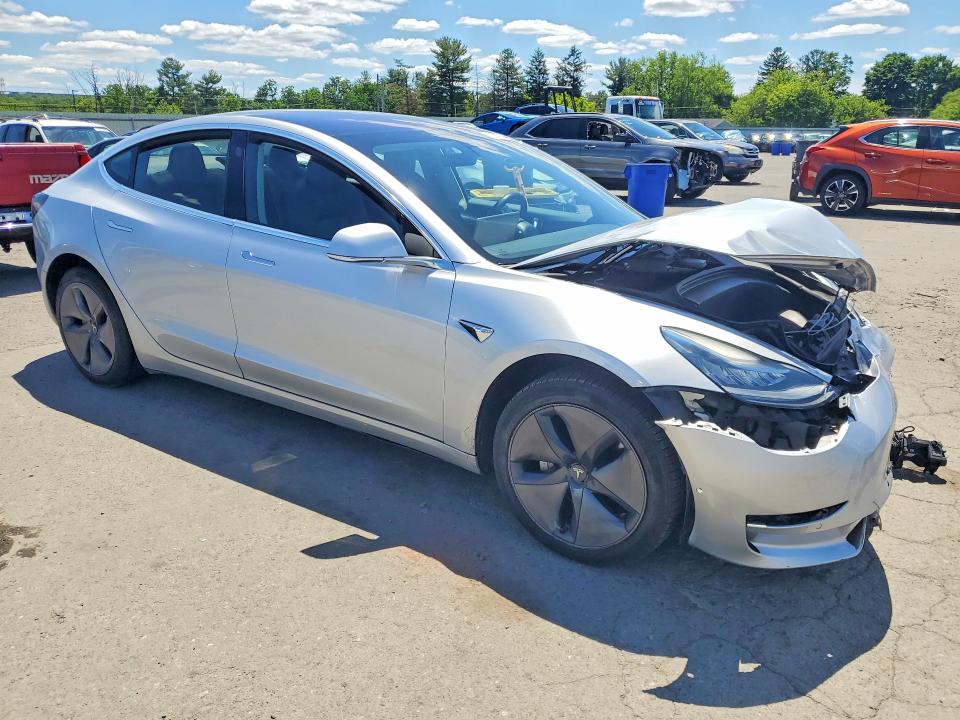 2018 Tesla VIN 5YJ3E1EAXJF045973 COPART salvage auction — FRONT END, Pa - Certificate Of Salvage, sold $4,500 on 2026-07-17 (photo 4)