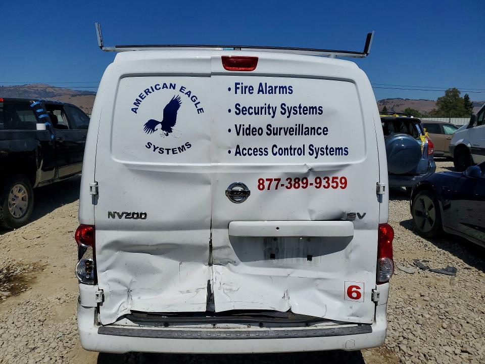 2017 Nissan Nv200 VIN 3N6CM0KN0HK707871 COPART salvage auction — REAR END, Ca - Salvage Certificate, sold $2,600 on 2026-07-08 (photo 6)