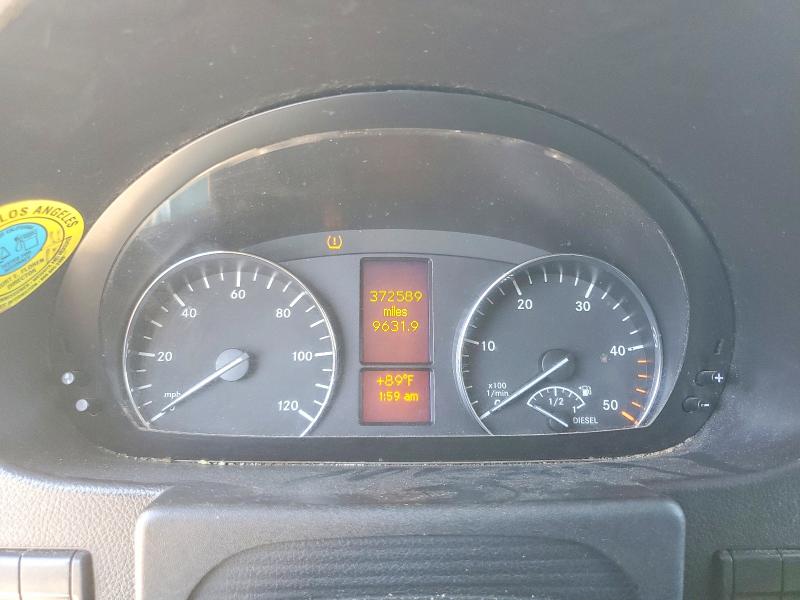 2014 Mercedes-benz Sprinter VIN WDZPE8CC2E5896980 COPART salvage auction — SIDE, Ca - Salvage Certificate, sold $2,000 on 2026-07-29 (photo 9)