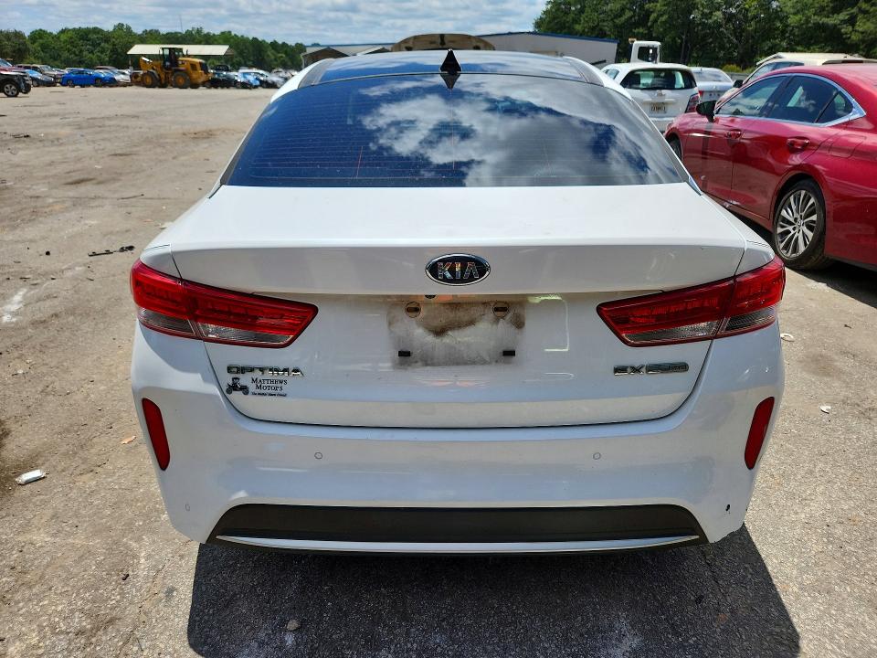 2017 Kia Optima hybrid VIN KNAGU4LC2H5007012 COPART salvage auction — FRONT END, Ga - Cert Of Title-Salvage, sold $2,450 on 2026-07-24 (photo 6)