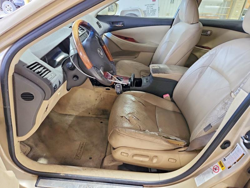 2007 Lexus Es 350 VIN JTHBJ46G672023104 COPART salvage auction — MINOR DENT/SCRATCHES, Md - Certificate Of Title, sold $475 on 2026-07-02 (photo 7)