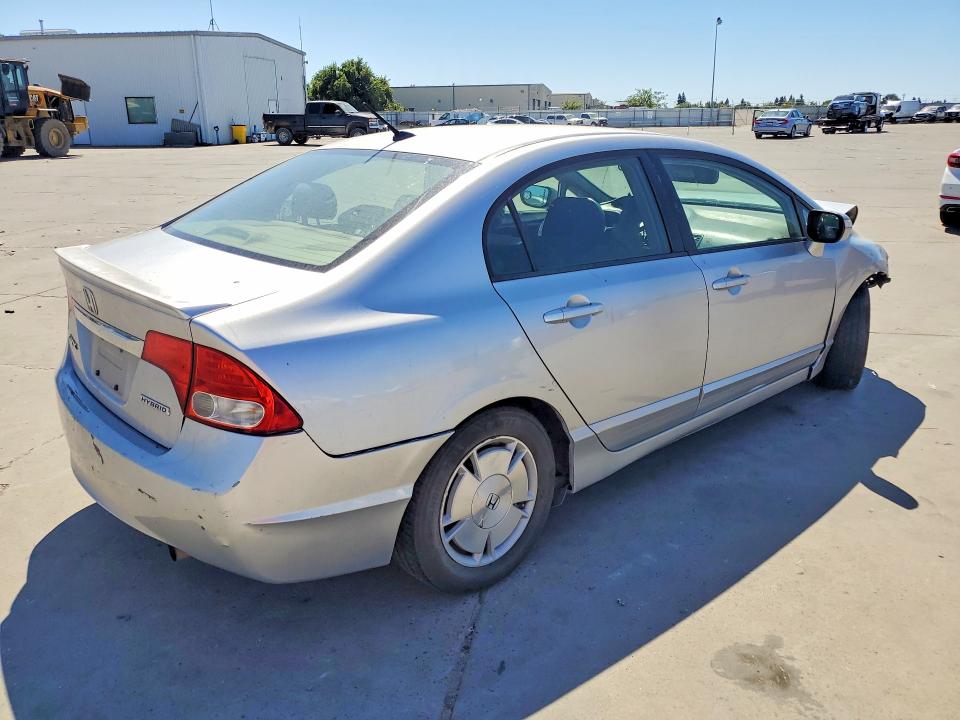 2010 Honda Civic VIN JHMFA3F27AS007498 COPART salvage auction — FRONT END, Ca - Salvage Certificate, sold $125 on 2026-07-13 (photo 3)