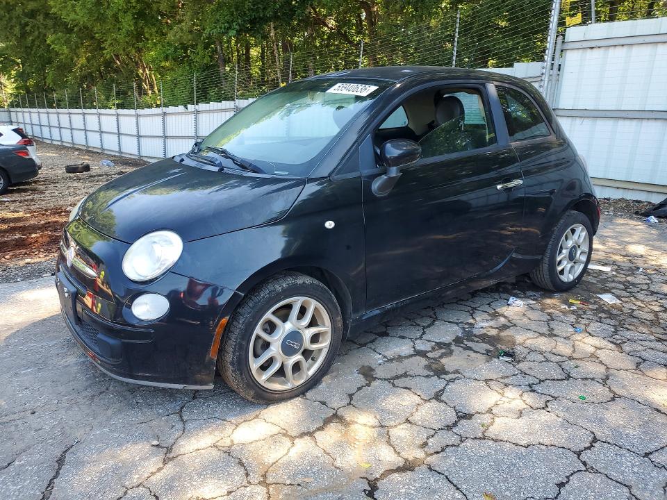 2013 Fiat 500 VIN 3C3CFFAR7DT534296 COPART salvage auction — FRONT END, Mt - Certificate Of Title, sold $650 on 2026-07-10 (photo 1)