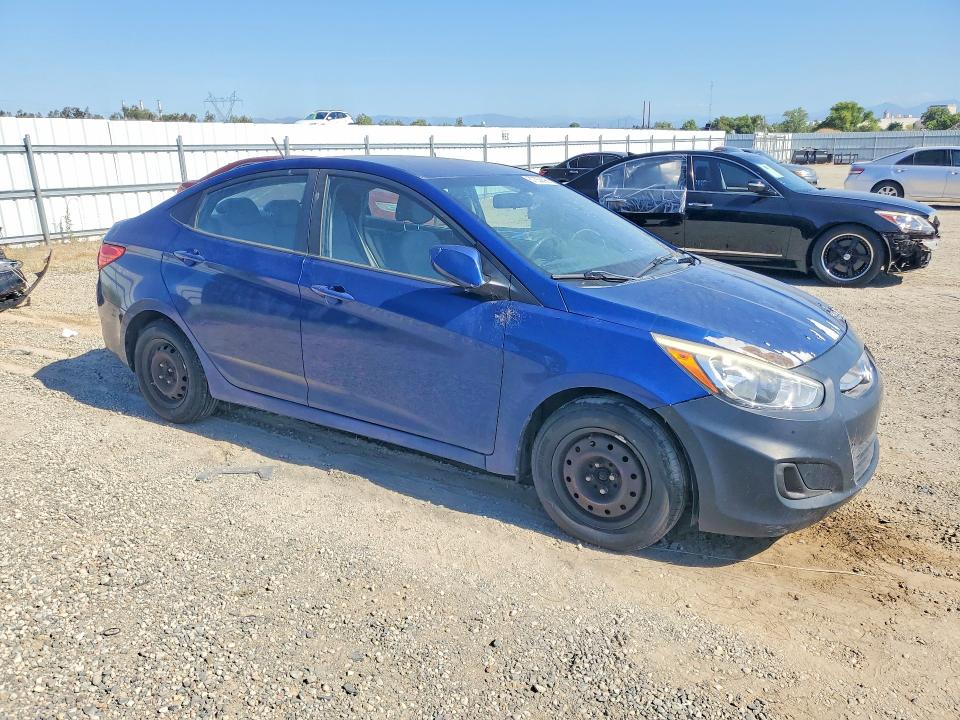 2016 Hyundai Accent VIN KMHCT4AE3GU105488 COPART salvage auction — VANDALISM, Ca - Dis/Dlr/Exp Only Clean Title, sold $550 on 2026-07-31 (photo 4)